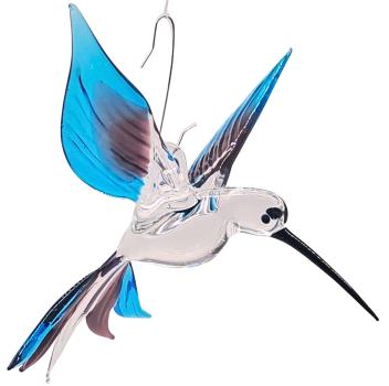 Hängevogel, Kolibri ( transp.-lila-blau)
